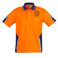 Mens Hi Vis Squad Short Sleeves Polo Thumbnail