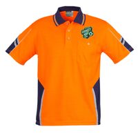 Mens Hi Vis Squad Short Sleeves Polo Thumbnail