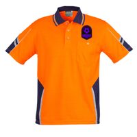 Mens Hi Vis Squad Short Sleeves Polo Thumbnail