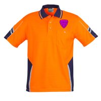 Mens Hi Vis Squad Short Sleeves Polo Thumbnail