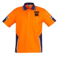 Mens Hi Vis Squad Short Sleeves Polo Thumbnail