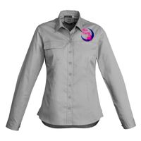 Womens Lightweight Tradie Long Sleeve Shirt Thumbnail