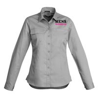 Womens Lightweight Tradie Long Sleeve Shirt Thumbnail