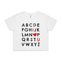 Womens Crop Tee  Thumbnail