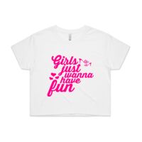 Womens Crop Tee  Thumbnail