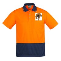 Mens Comfort Back Short Sleeves Polo  Thumbnail