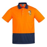 Mens Comfort Back Short Sleeves Polo  Thumbnail
