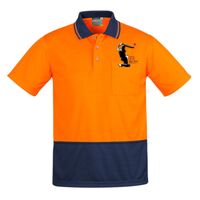 Mens Comfort Back Short Sleeves Polo  Thumbnail