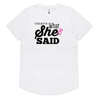 Womens Drop Tee Thumbnail