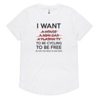 Womens Drop Tee Thumbnail