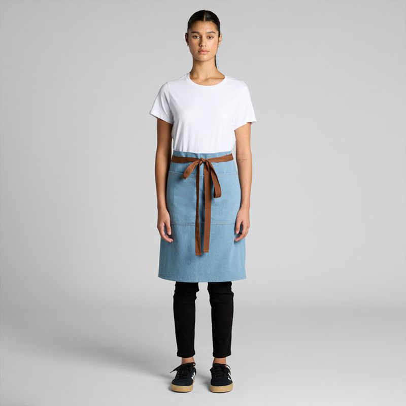 Denim Half Apron


